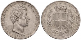 Carlo Alberto (1831-1849) 5 Lire 1836 T - Nomisma 685 AG RR Modesta porosità superficiale

 BB+