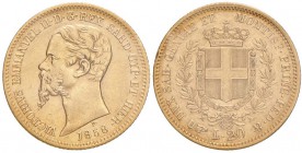 Vittorio Emanuele II (1849-1861) 20 Lire 1858 T - Nomisma 757 AU RR Sigillato BB/SPL da Davide Mauri

BB/SPL