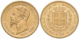 Vittorio Emanuele II (1849-1861) 20 Lire 1859 T - Nomisma 759 AU 

SPL+/qFDC