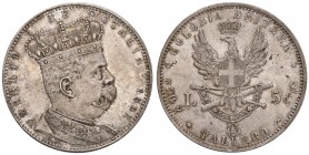 Umberto I (1878-1900) Eritrea - Tallero 1891 - Nomisma 1037 AG R Conservazione eccezionale

FDC