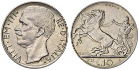 Vittorio Emanuele III (1900-1946) 10 Lire 1926 Prova - P.P. 208 AG (g 10,05) RRR

qFDC