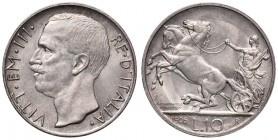 Vittorio Emanuele III (1900-1946) 10 Lire 1926 - Nomisma 1106 AG R 

qFDC/FDC