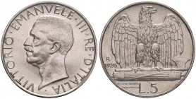 Vittorio Emanuele III (1900-1946) 5 Lire 1926 2a Prova tecnica - P.P. 225 NI RRRR Sigillato FDC da Angelo Bazzoni

FDC