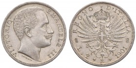 Vittorio Emanuele III (1900-1946) 2 Lire 1901 - Nomisma 1151 AG RR Minimi graffietti al D/

qFDC/FDC