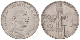 Vittorio Emanuele III (1900-1946) 2 Lire 1924 - Nomisma 1168 NI Minimi graffietti

FDC
