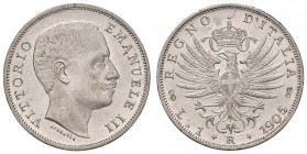 Vittorio Emanuele III (1900-1946) Lira 1905 - Nomisma 1195 AG RR

FDC