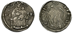 Italian States, Republic of Pisa, in the name of Friedrich I, 1155-1312. Grosso (2 Soldi), ND (1269-1270), Pisa mint, 3.24g, 23mm (MIR 398).

Very fin...