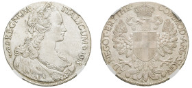 Italian Eritrea, Victor Emmanuel III, 1900-1946. Tallero, 1918 R, Rome mint, variety with ‘A • MOTTI’ under the bust, 40mm (KM5; Dav. 28).

Steel-grey...