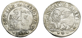 Italy, Republic of Venice, Silvestro Valier, 1694-1700. AR Ducato, ND (1694), mintmaster’s initials ‘FT’ (Francesco Trevisan), 22.42g, 41mm (Dav. 4286...