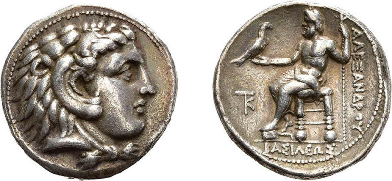 Makedonien, Tetradrachme (16,91g), Alexander III., 325-320 v. Chr., posthum, Kit...