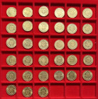 SCHWEIZ, 33 x 20 Franken Gold der Jahre 1883-1896. Dabei die Jahrgänge: 1883 (3x), 1886 (3x), 1889 (3x), 1890 (4x), 1891 (2x), 1892 (3x), 1893 (3x), 1...