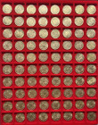 SCHWEIZ, Sammlung von 109 x 20 Franken Vreneli aus dem Zeitraum 1897 bis 1949. Dabei die Jahrgänge: 1897 (5x), 1898 (9x), 1899 (6x), 1900, 1901, 1902 ...