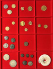 ALLE WELT, Sammlung von Silber und Goldmünzen ab der Antike mit Schwerpunkt China. Dabei u.a.: Chile 2 Pesos Gold 1857, Peru 1/5 Libra Gold 1917 und P...