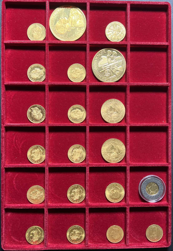 ALLE WELT, umfangreiche Sammlung in 23 Alben mit Schwerpunkt Österreich und Unga...