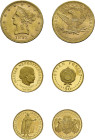 ALLE WELT, Lot von 16 Goldmünzen. Dabei: Belgien 20 Francs 1875 und 1882, Dänemark 20 Kronen 1915, Mexiko 2 und 2 1/2 Pesos 1945,Russland 5 Rubel 1898...
