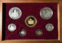 ALLE WELT, umfangreiche Sammlung verschiederner Silbermünzen bis 1Kg. Enthalten sind u.a.: Australien 1 Kg Silber 1996 Kookaburra, Mongolei 10000 Tugr...