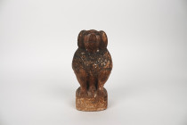 Babouin hamadryas Thot assis 
Bois polychrome 
Style Basse Epoque
Hauteur : 22 cm

Provenance : ancienne collection française vente Beaussant Lefèvre ...