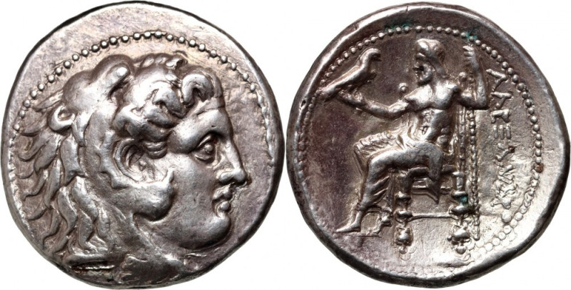 Greece, Macedonia, Alexander III the Great, 336-323 BC, Tetradrachm, Pella Weigh...
