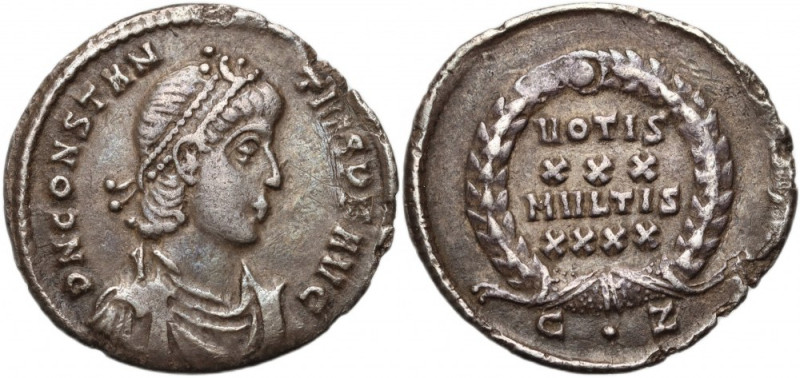 Roman Empire, Constantius II 337-361, Siliqua, Constantinople Weight 1,93 g, 18 ...