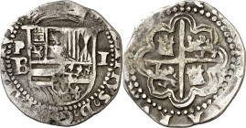 s/d (1578-1595). Felipe II. Potosí. B. 1 real. (AC. 242). 3,30 g. MBC-.