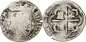 s/d (1578-1595). Felipe II. Potosí. B. 4 reales (AC. 525). 12,11 g. BC.