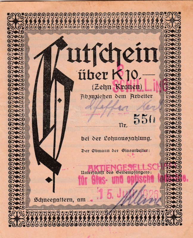 Austria, 10 Kronen, 1926, XF (+)
Estimate: $25-50