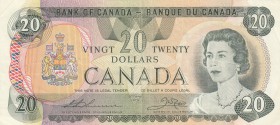 Canada, 20 Dollars, 1979, VF / XF, p54cA-i
Queen Elizabeth II Bankonte, serial number: 51601897310
Estimate: $75-150