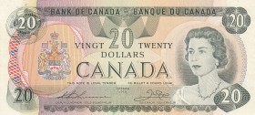 Canada, 20 Dollars, 1979, AUNC, p93c
Queen Elizabeth II portrait, serial Number: 56668255507
Estimate: $30-60