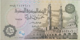 Egypt, 50 Piastres, 1994-2007, UNC, p62, BUNDLE
100 pieces consecutive banknotes
Estimate: $50-100