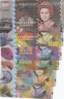 Pitcairn Island, 5 Dollars, 10 Dollars, 20 Dollars, 50 Dollars, 100 Dollars and 500 Dollars, 2018, UNC, FANTASY BANKNOTES, (Total 6 banknotes)
Queen ...