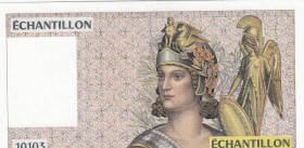 France, Test Note, 1978, UNC
10103, Layd Warrior Athena
Estimate: $10-20