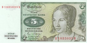 Germany, 5 Mark, 1980, UNC, p30
serial number: B 1035035R
Estimate: $15-30
