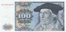 Germany, 100 Mark, 1980, XF, p34c
natural, serial number: NL 7087899X
Estimate: $100-200