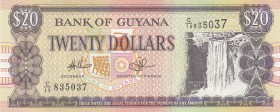 Guyana, 20 Dollars, 2009, UNC, p30e
serial number: C/18 835037
Estimate: $5-10
