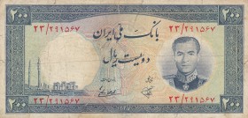 İran, 200 Rials, 1958, VF, p70
Estimate: $20-40