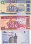Iran, 5.000, 10.000 and 500.000 Rials, 1981-2015, UNC, p139b-p134c-p154, (Total 3 banknotes)
5.000 Rials; sign: 22,1983-1993- 10.000 Rials; sign: 22,...