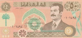 Iraq, 50 Dinars, 1991, UNC, p75
Estimate: $5-10