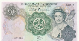 Isle of Man, 50 Pounds, 1983, UNC, p39
Queen Elizabeth II portrait, serial number: 081310
Estimate: $150-300