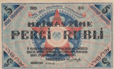 Latvia, Riga, 5 Rubli, 1919, XF
Riga Workers Deputies
Estimate: $15-30