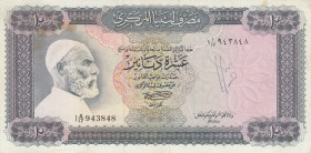 Libya, 10 Dinars, 1972, XF, p37
serial number: 1 A/17 943848
Estimate: $10-20