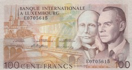 Luxembourg, 100 Francs, 1981, UNC, p14
serial number: E 0705615
Estimate: $20-40