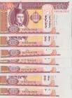 Mongolia, 20 Tugrik, 2013, UNC, p63, (Total 8 banknotes)
Estimate: $10-20
