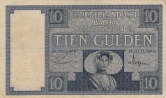 Netherlands, 10 Gulden, 1929, XF, p43b
serial number: QN 076563
Estimate: $50-100