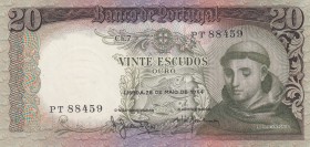 Portugal, 20 Escudos, 1964, AUNC, p167
serial number: PT 88459
Estimate: $10-20