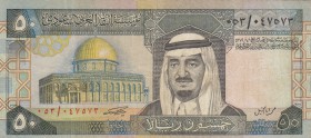 Saudi Arabia, 50 Riyals, 1983, VF, p24
Estimate: $50-100