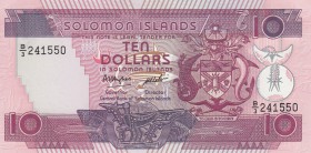 Solomon Islands, 10 Dollars, 2006, UNC, p27
serial number: B/3 241550
Estimate: $5-10
