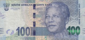 South Afrika Republic, 100 Rand, 2012, VF, p136
serial number: BF 6677062D, Mandela portrait at right
Estimate: $5-10