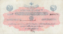 Turkey, Ottoman Empire, 1/2 Lira, 1916, VF, p82, Talat / Panfili, RARE
V. Mehmed Reşad period, sign: Talat / Panfili, AH: 22 December 1331, serial nu...