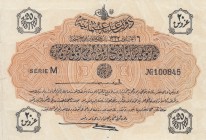 Turkey, Ottoman Empire, 20 Kurush, 1916, XF, p88, TALAT
V. Mehmed Reşad period, sign: Talat / Hüseyin Cahid, AH: 6 August 1332, serial number: M 1008...