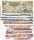 Total 10 diffrant banknotes, UNC
Costa RiCa 50 ColoneS 1993; India 10 Rupees 1992; Gambia 5 Dalasis 2013; Guyana 20 Dollars 1996; Guatemala 1 Quetzal...